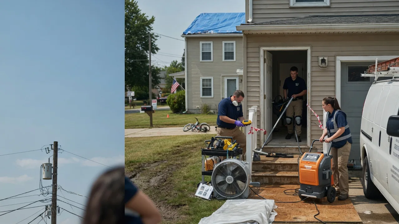 Water Damage Repair in Gresham, WI near me